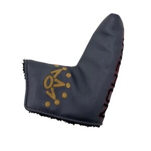Scotty Cameron Titleist Putter Headcover Grey Gold Crown Blade AM&E‎ Made in USA